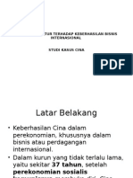 Pengaruh Kultur Terhadap Keberhasilan Bisnis Internasional