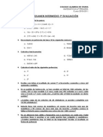 Repaso Examen Intermedio 1 Evaluación PDF