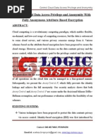 LSD1518 - Control Cloud Data Access Privilege and