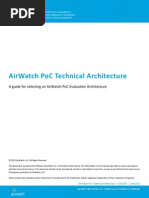 Download AirWatch PoC Technical Architecture by geniesis SN285352246 doc pdf