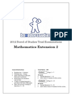 2012 BOS Trial Mathematics Extension 2