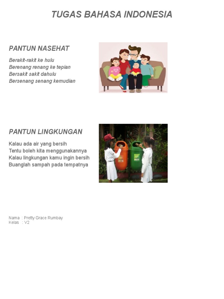 Pantun Bahasa Indonesia