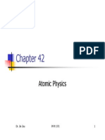 Atomic Physics: Dr. Jie Zou PHY 1371 1