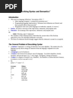 Chapter 3 "Describing Syntax and Semantics"