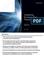 Virtualizing Exchange: Best Practices for Performance and Availability