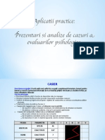 Aplicatii Practice - Prezentari Si Analize de Cazuri A Evalua - Pps