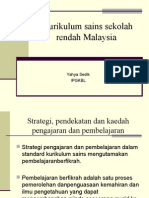 kurikulum sains sekolah rendah Malaysia (2).ppt