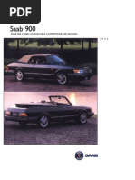 Saab 900 Convertible 1994 Ce (Opt)