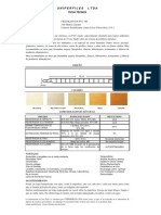 Cielorasos PVC Ficha Tecnica