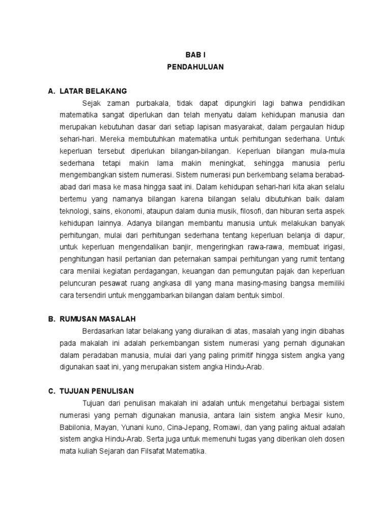 Sistem Numerasi