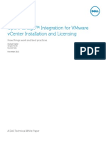 OpenManage Integration Installation Licensing