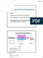 Liquid Chromatography: Which Species ?