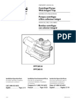 Centrifugal Pumps With Integral Trap Pompes Centrifuges À Filtre Collecteur Intégré Bombas Centrífugas Con Colector Integral