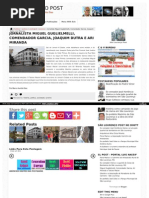 Miguel Guglielmelli e o Coomendador Garcia em São Lourenço, MG