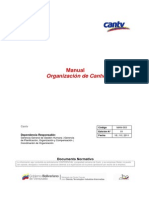 Manual Organizacion Cantv