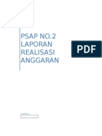 PSAP No 2 Laporan Realisasi Anggaran