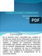 Concesiones Mineras