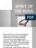 Spirit of The Keris