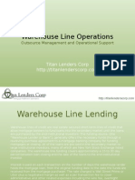 Warehouse Line Operations: Titan Lenders Corp