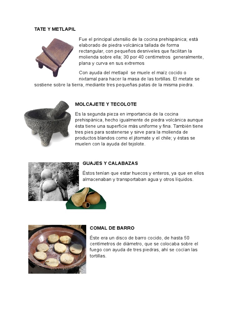 Cocina Prehispanica | PDF | Cocina norteamericana | Cocina occidental