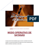 Modo Operativo de Satanas