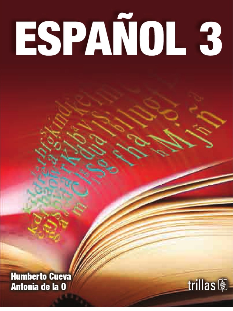 ESP 3 TRILLAS PARTE 1 Libros Lengua Espa ola
