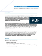 Lab Format:: Lab 8: Determination of Acetic Acid Content in Vinegar