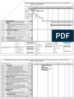 Cronograma de Avance de Obra Programado Q