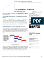 Aceleração de Projetos - Método Da Corrente Crítica