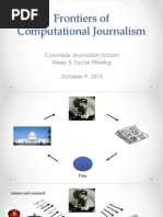 Social Filtering. Computational Journalism week 5
