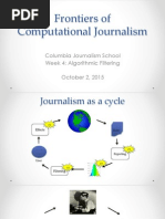 Algorithmic Filtering. Computational journalism week 4