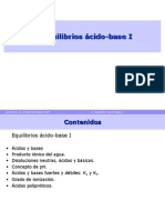 6-Equilibrios Acido Base I