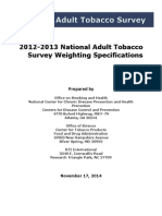 2012 13 Weighting Methodology