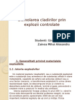 Demolarea Cladirilor Prin Explozii Controlate