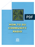 como hacer una radio comunitaria