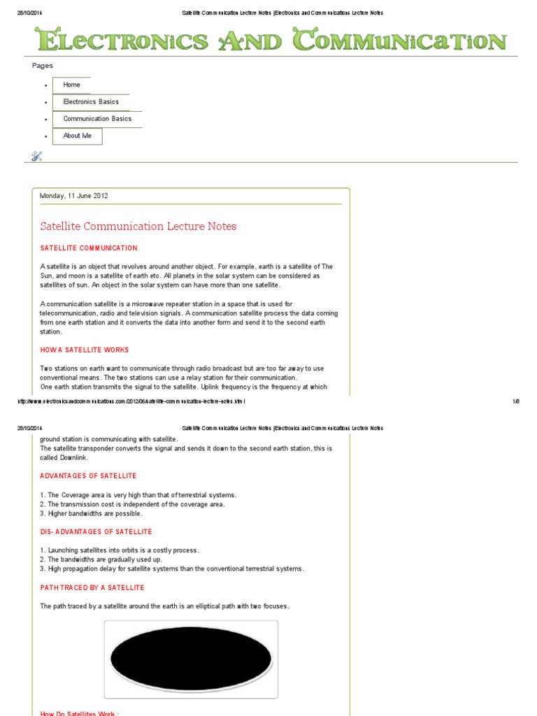 satellite communications research paper