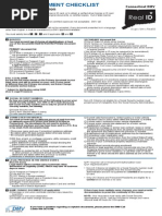 Driving Licence-Required Document List