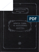 (PSB 39) Sfantul Chiril Al Alexandriei - Scrieri II
