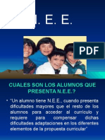 Alumnos N.N.E.E