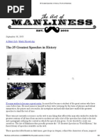 35 Greatest Speeches in History _ the Art of Manliness