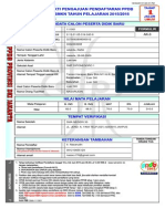 Tanda Bukti Pengajuan Pendaftaran PPDB Sman & SMKN Tahun Pelajaran 2015/2016