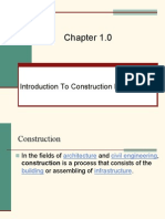 Chapter 1 Introduction to Construction Engineering
