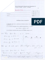 Cálculo II - P1 - Q1B - 2006