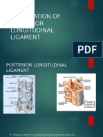 Ossification of Posterior Longitudinal Ligament