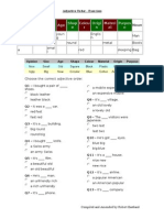 adjective order exercises.doc