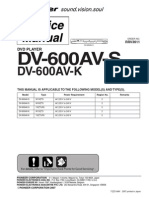 DVD Pioneer Dv600av