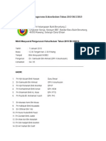 Minit Mesyuarat Pengurusan Kokurikulum Tahun 2013 Bil 2