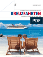 Kreuzfahrten von Carnival Cruise Lines - Deutschland - auf einen Blick - SAISON 2010/2011