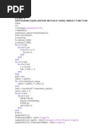 BM2406 Digital Image Processing Lab Manual