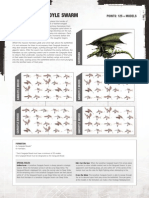 Tyranid Datasheet - Leviathan Gargoyle Swarm